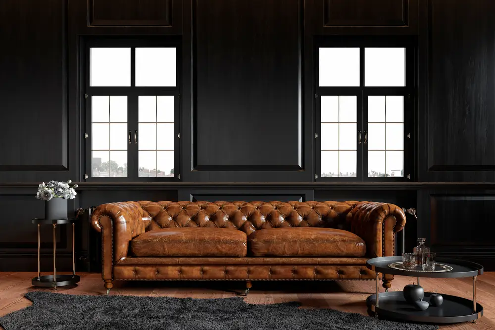 chesterfield cuir